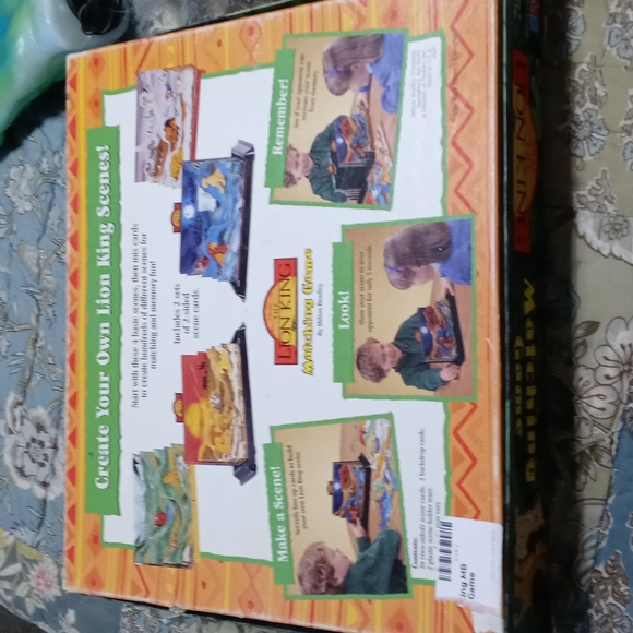 Vintage Disney The Lion King Matching Game 100% Complete. - Picture 9 of 9